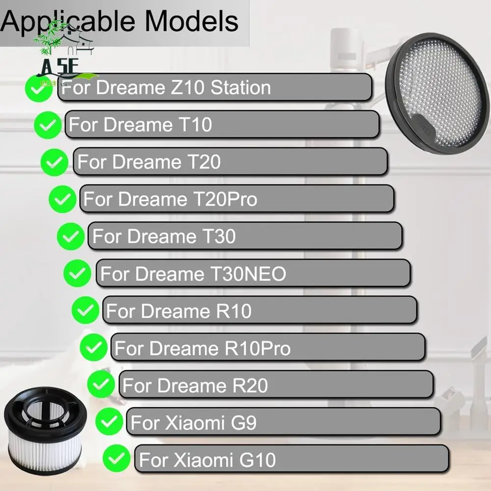 A05E-Ersatz-Hepa-Filter für Dreame T10 / T20 / T20pro / T30 / T30NEO / R10 / R10pro / R20 Handstaubsaugerteile
