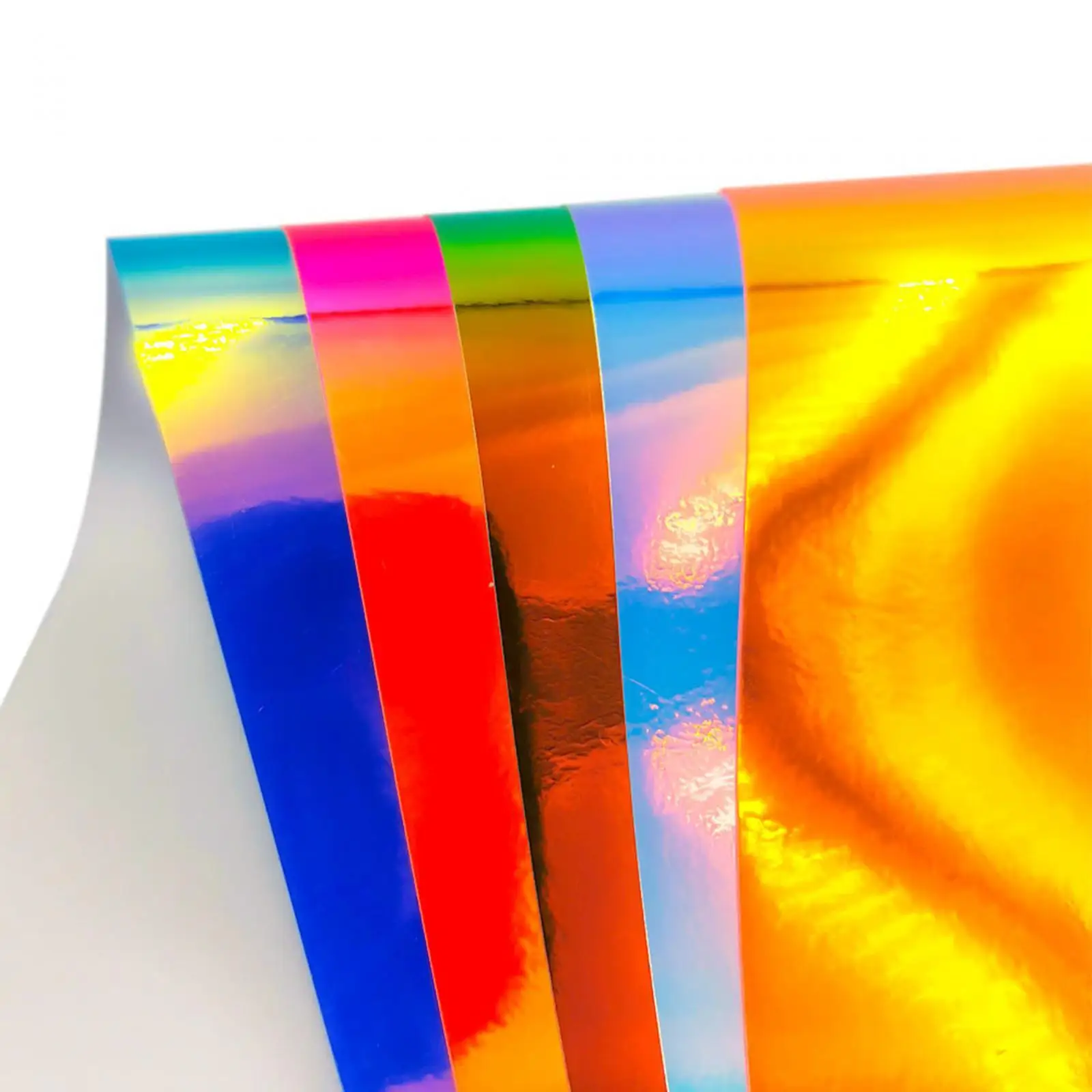 Holographic Permanent Vinyl PVC Roll Durable Waterproof Adhesive for Car Decals Mugs Posters and Windows