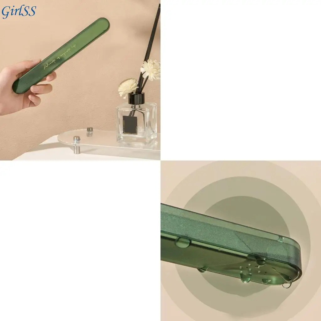 

Portable Travel Toothbrush Case For Home And Trips Hygienic Storage Solution T4MB