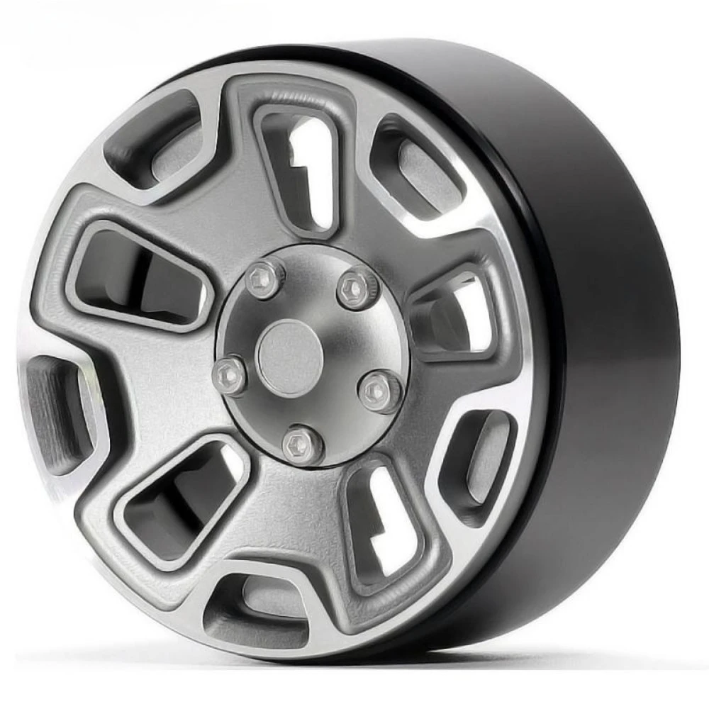 4 stuks 1.9-in Aluminium CNC Wielen Hub voor 1/10 RC Crawler Auto Traxxas TRX4 Defender AXIALE SCX10 RC4WD D90 Wraith Wrangler