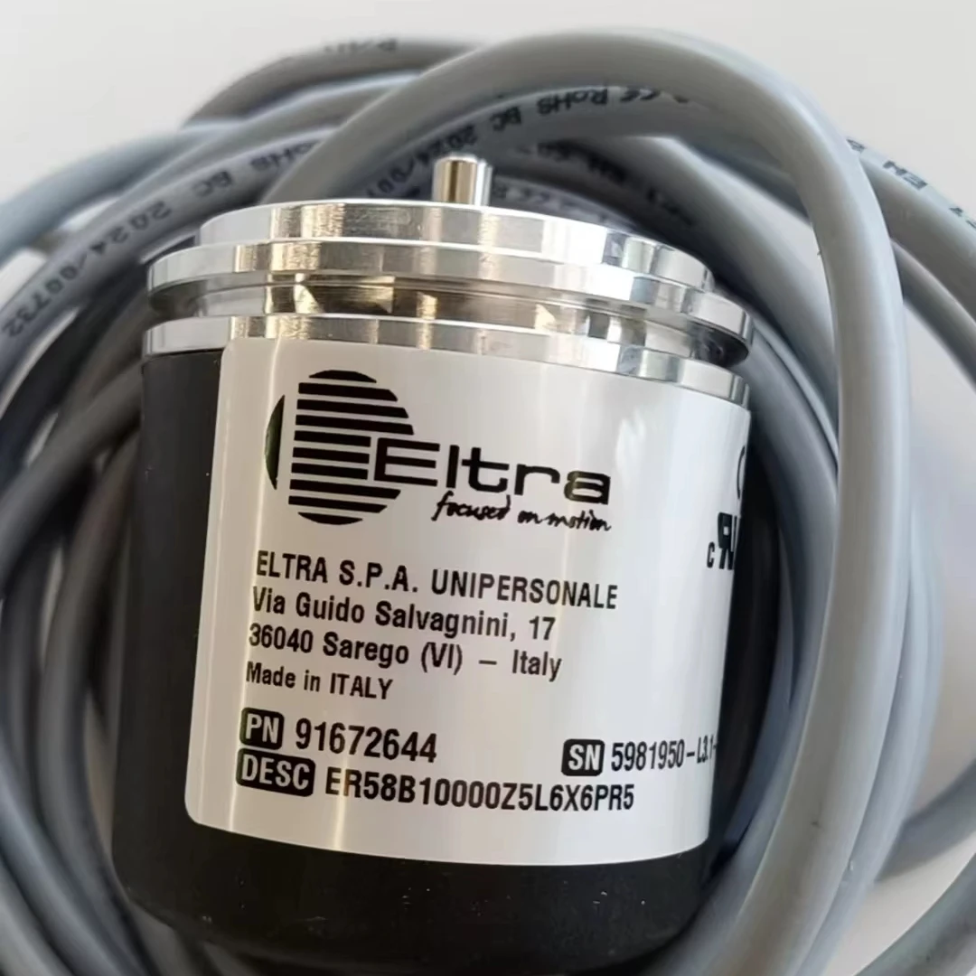 

Brand New Original Made in Italy Absolute Rotary Encoder Module Eltra- Encoder ER58B10000Z5L6X6PR5