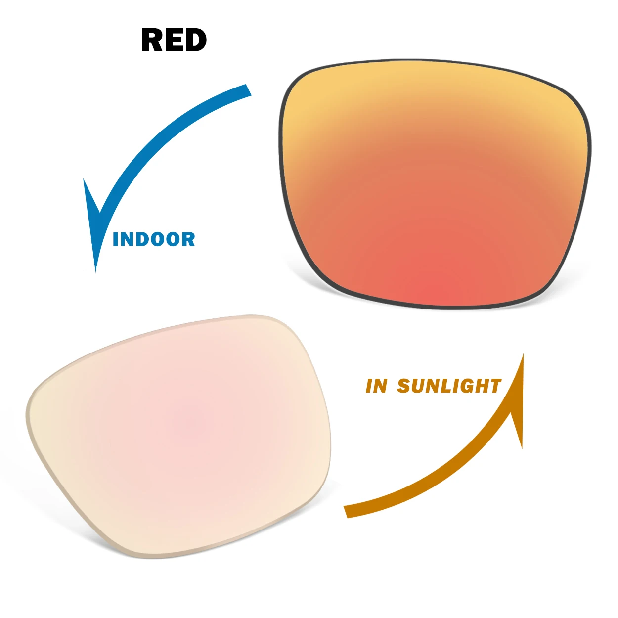 

Replacement Lenses for Meta Wayfarer Gen 2 RW4012 53MM Smart Glasses 100% UV Protection - Multiple Color Options