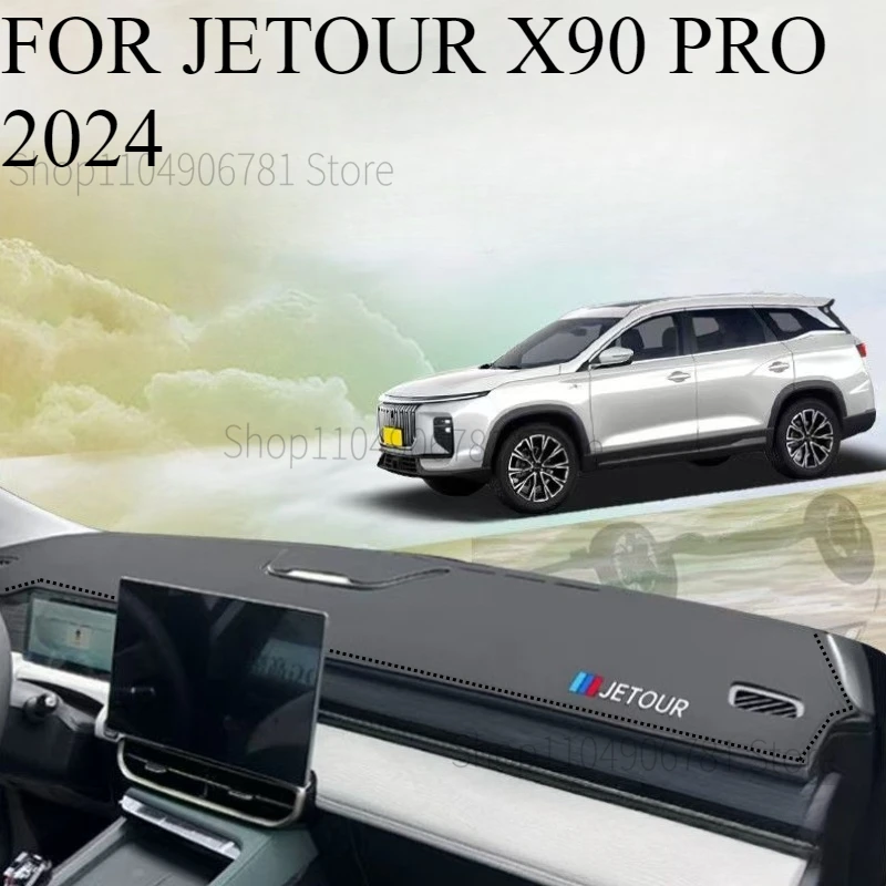 Car Dash Mat Dashmat Dashboard Mat Cover Sun Shade Dash Board Cover Carpet Accessories FOR JETOUR X90 PRO 2024