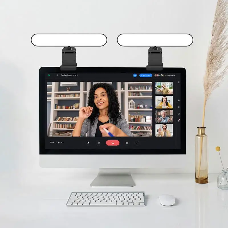 ضوء مؤتمرات الفيديو، أضواء الكمبيوتر المحمولة، إضاءة مكالمات الفيديو، سطوع قابل للتعديل، ضوء البث المباشر، ضوء الهاتف