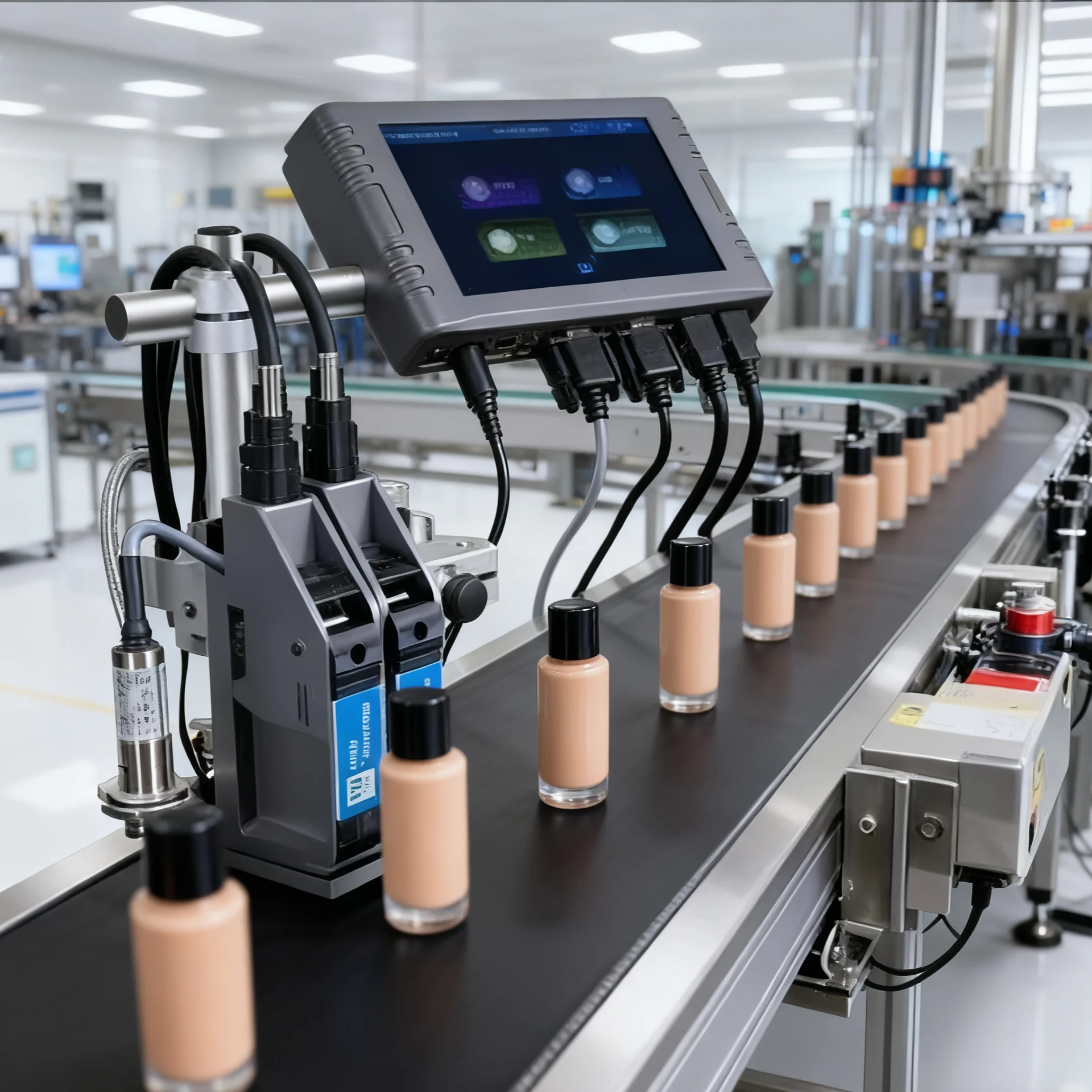 Must Buy Docod OEM/ODM T260E 25.4mm Online Thermal Inkjet Printer Batch Barcode Printing Date Coding Machine for Egg Bottle Box