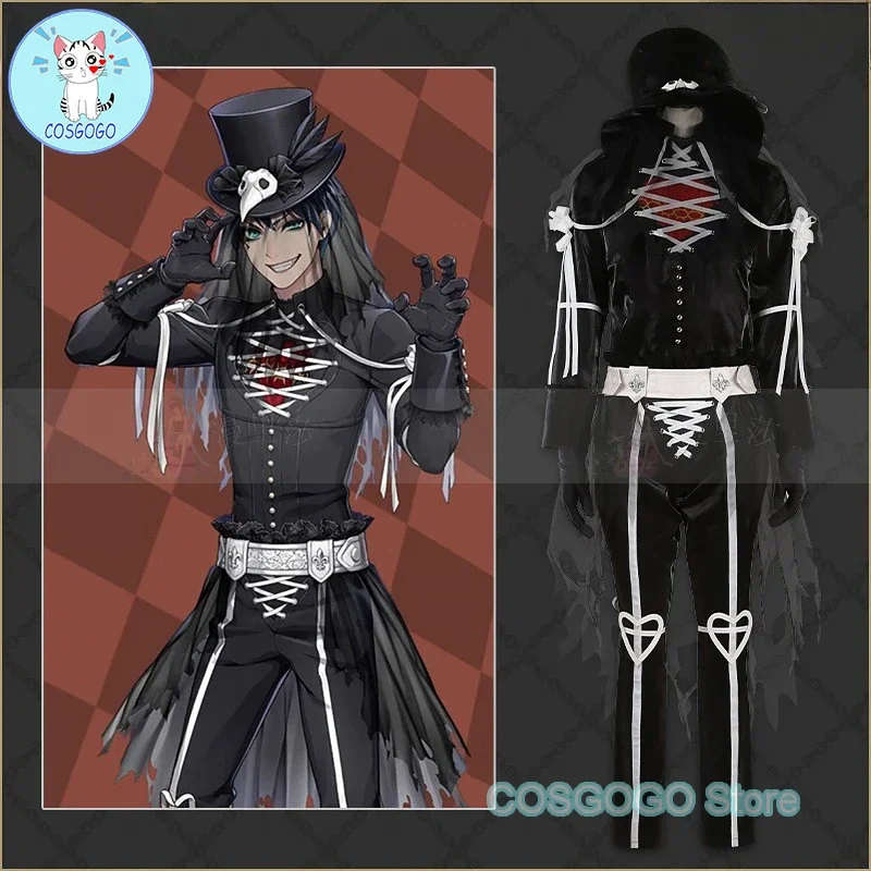 [Customized] Twisted-Wonderland HEARTSLABYUL Riddle / Ace / Cater Cosplay Uniform Halloween Costume Suits Anime Outfit women men