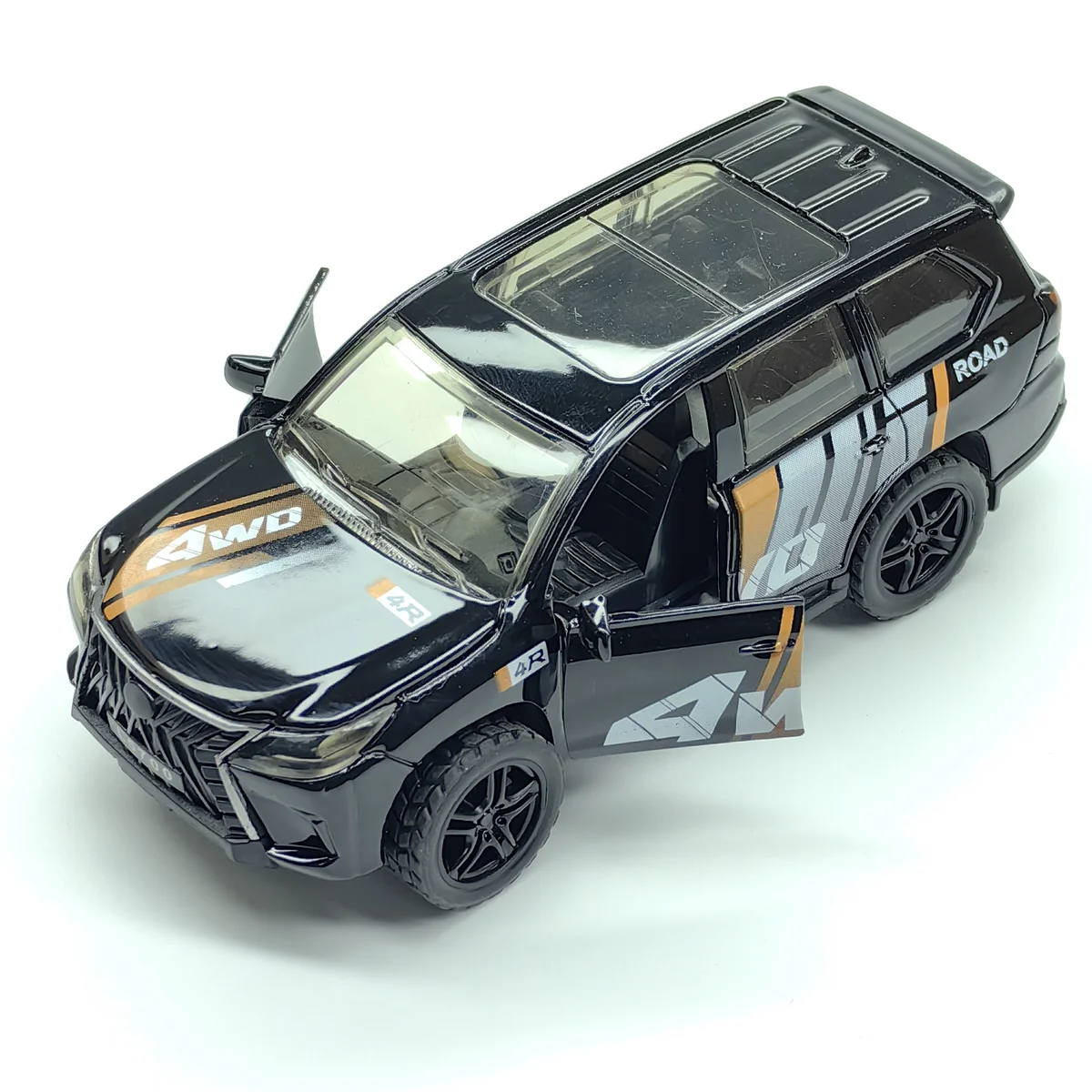 จําลองโลหะผสมรถออฟโรดรุ่นประตูสามารถเปิด,เด็กเค้กเครื่องประดับของขวัญ