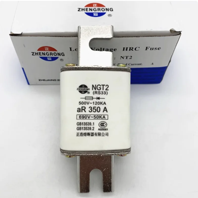 Quick fuse RS33 NGT2 500V-120KA 660V-50KA 200A 250A 300A 350A 400A ceramic fuse