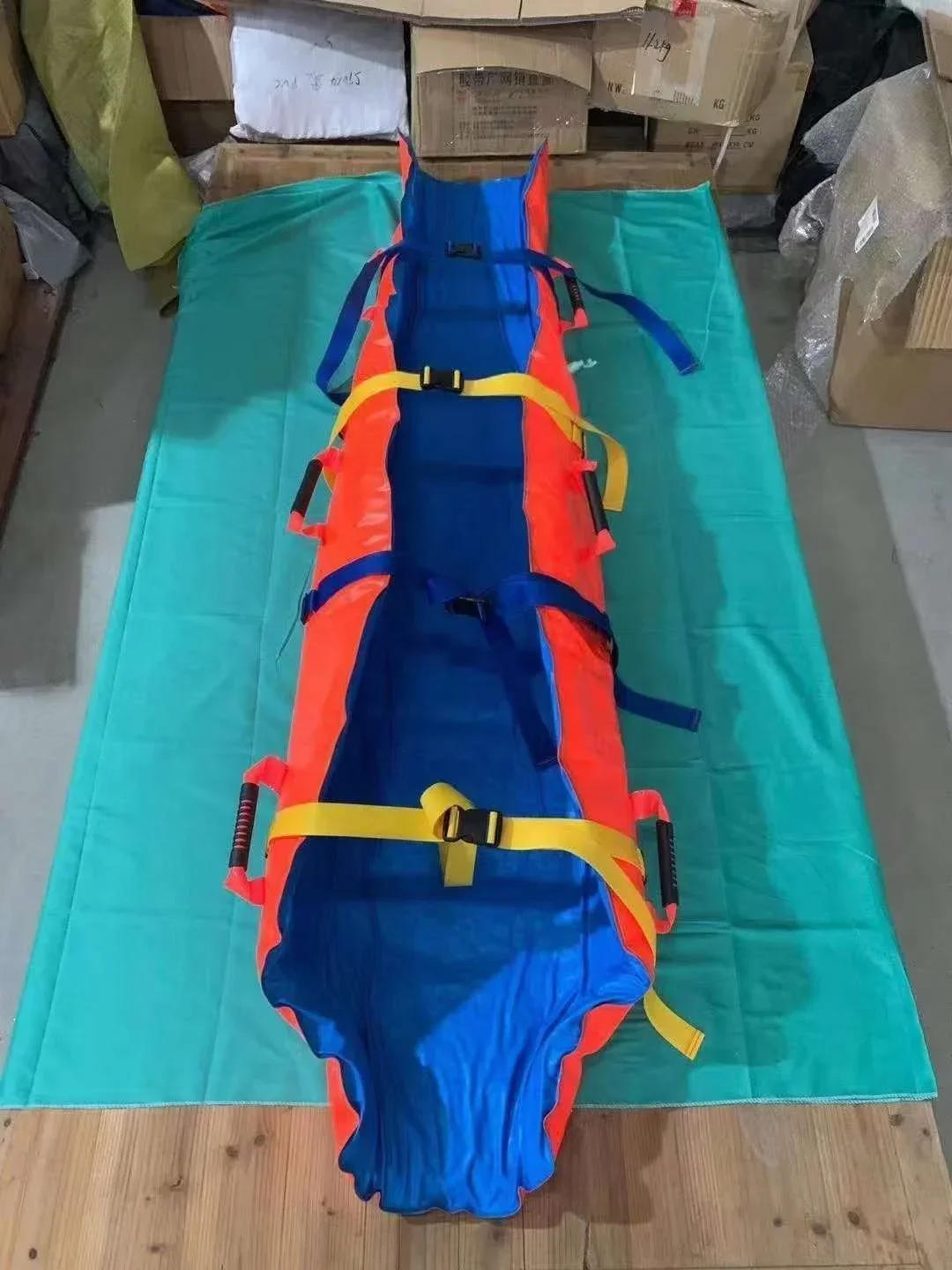 Wholesale Easy Carrying Inflatable Emergency Rescue Vacuum Mattress Stretcher