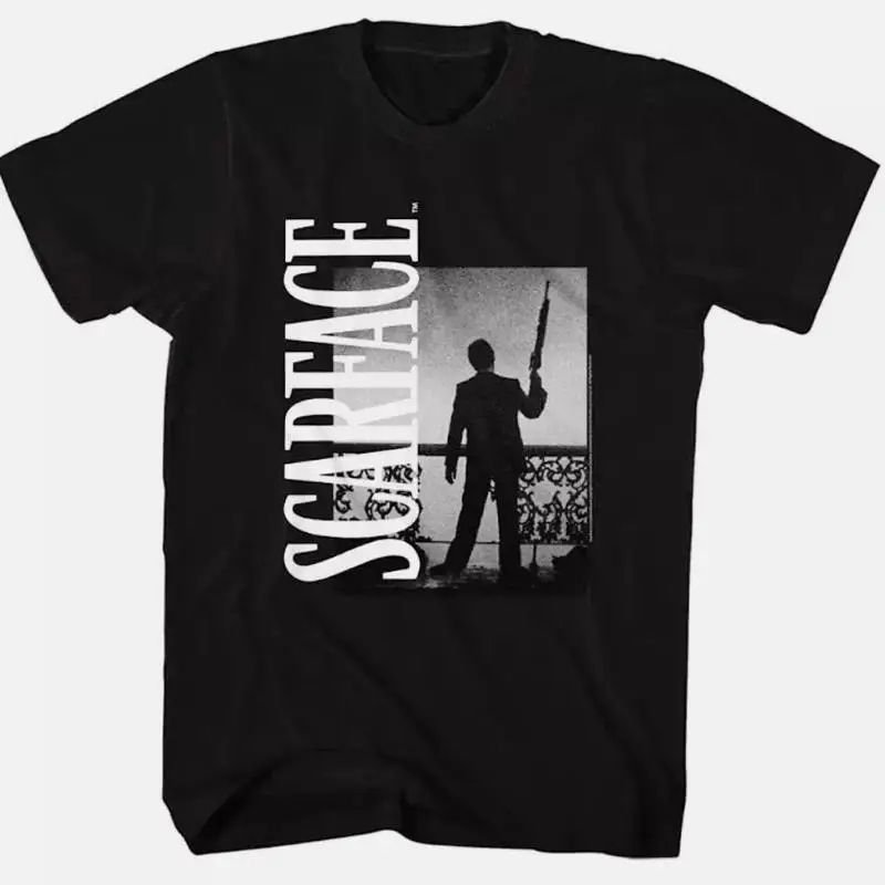 

2024, силуэт лица со шрамом на балконе, футболка с короткими рукавами и шрамом, высокое качество, люксовый бренд, хит продаж, стиль