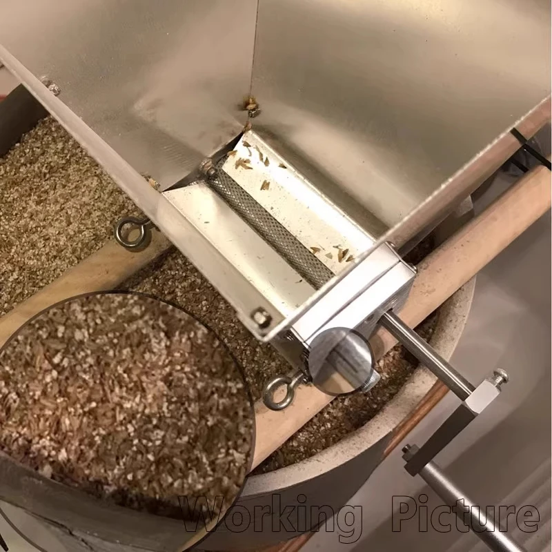 

Профессиональная дробилка зерна для рукоделия пива, домашнего пивоварения, трехрулонная мельница для солода, 2-вальный шлифовальный станок