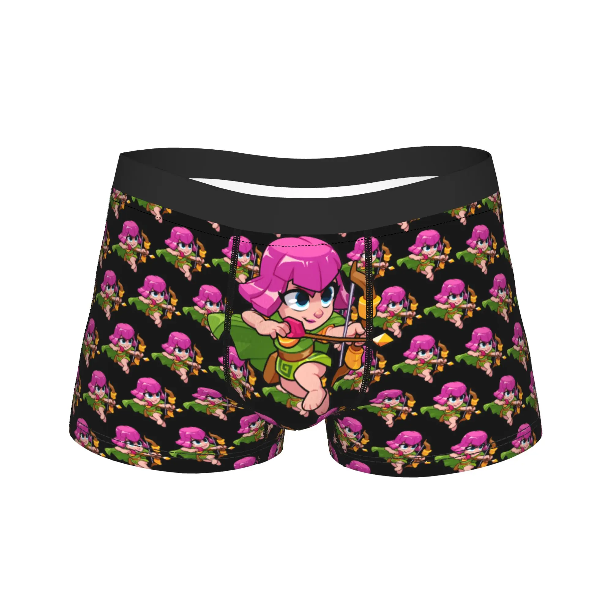 

Gamer Clashes Royaleds Fans Underwear Breathable Underpants Custom Shorts Briefs For Male Pouch Plus Size Trunk