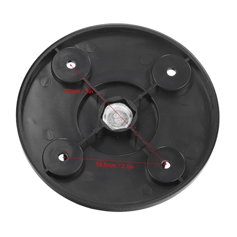 For 1-5KG Reels MIG Welding Wire Spool Holder Dual Fit Design ABS Plastic Wire Damper Shaft Wire Feeder Disc Shaft