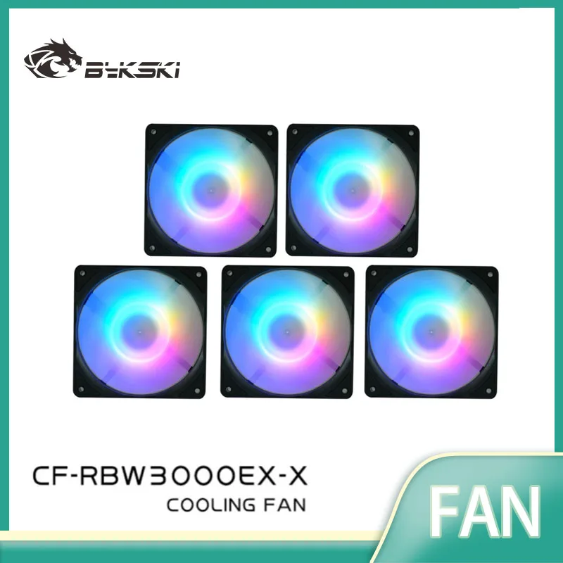 

Bykski CF-AP3000EX-X / CF-RBW3000EX-X / 120mm Fan Use for Water Cooling Radiator Computer PC Case 3008RPM Heatsink Support PWM