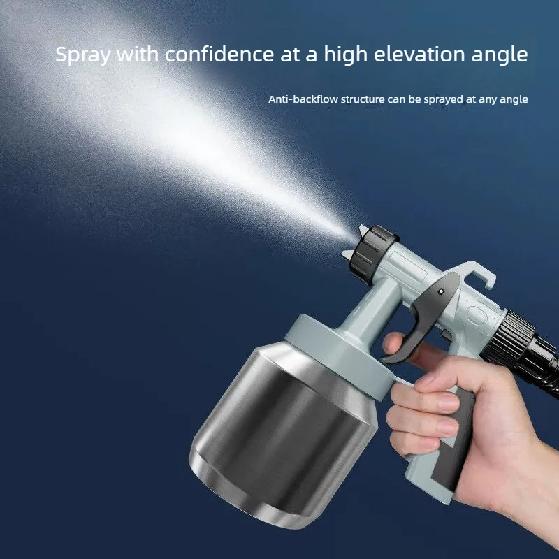 

Electric Paint Sprayer High Atomization Powerful Motor Latex Paint Gun Wall Home Industrial 220v