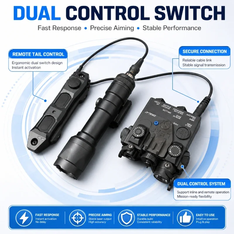 2026-upgraded-dbal-a2-hobby-lighting-accessory-red-green-laser-white-led-fit-universal-20mm-rail-base