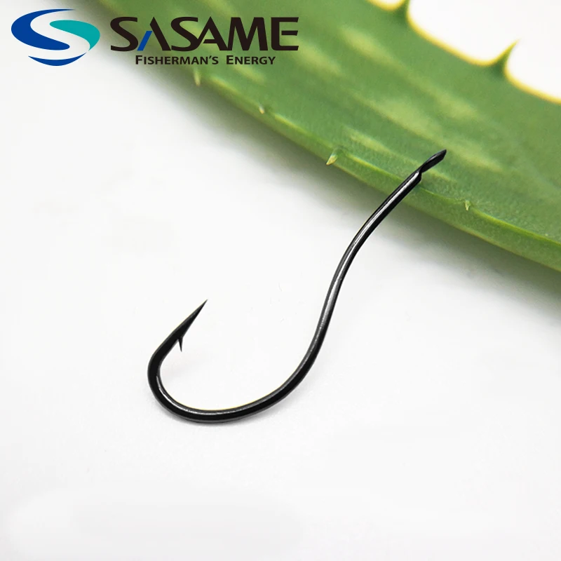 SASAME Live Bait Fishing Hook KAREI Barb Fishhook Long Shank High Carbon Steel Fly Fishing Accessories Fishing Goods Fish Tackle