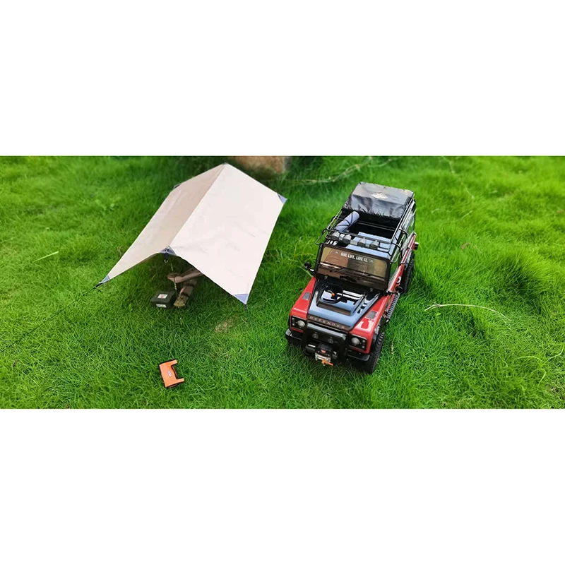 Simulation Model Tent Canopy Bag Suit for 1/10 RC Crawler Car Traxxas TRX4 Defender AXIAL SCX10 II 90046 RC4WD D90 Diy Parts