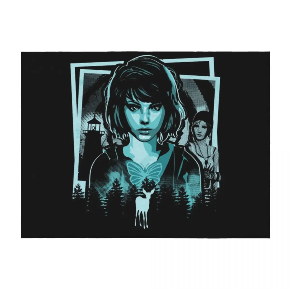

Футболка Life Is Strange, одеяло Life Is Strange, мягкие кровати, теплые зимние модные одеяла для диванов