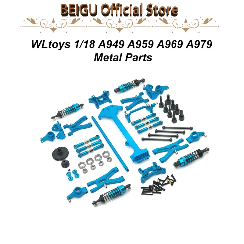 

WLtoys 1/18 A959 A949 A969 A979 K929 Remote Control Car Metal Upgrade Modification Parts