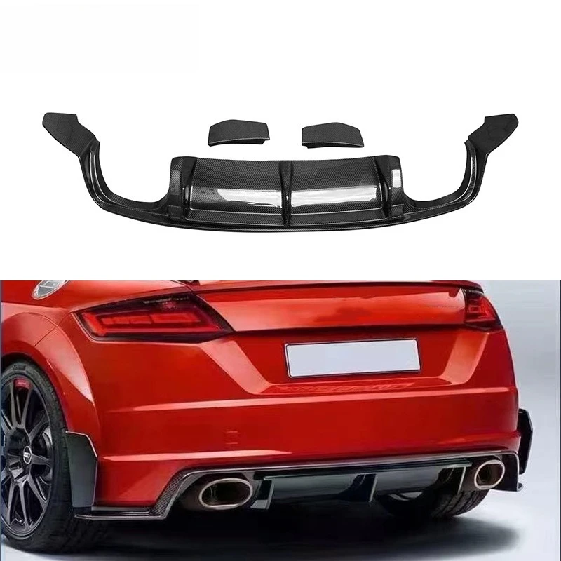 Rear lip modification, rear shovel tail lip diffuser steam parts