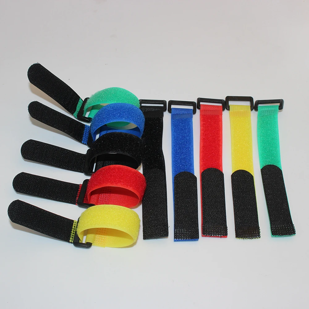 5pcs/lot Bicycle Handlebar Strap Holder Cycling Flashlight Tie Rope Bandages Nylon Sticky Tie Fixed Items Bike Strap Universal