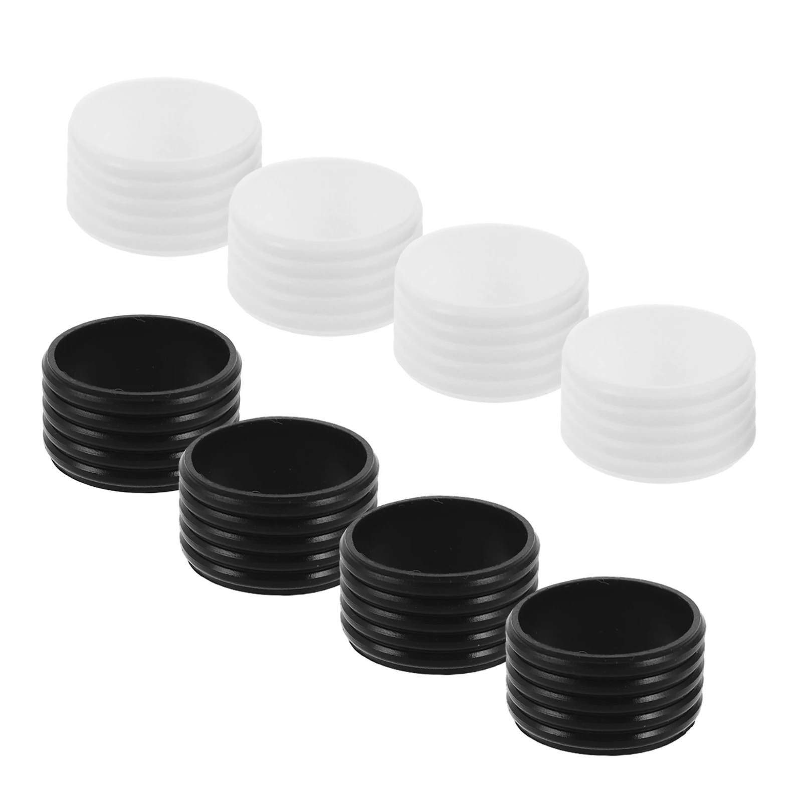 

8pcs Silicone Racket Grip Bands Anti-Slip Shock Absorbing Universal Fit For Tennis Pickleball Badminton Squash Vibration