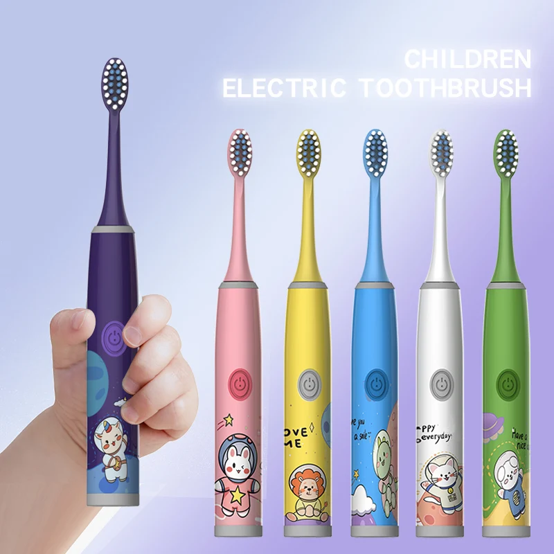 Children\'s ElectricToothbrushFor Both Men And Women, Suitable For Children Aged 3-15 Years Old. Soft Bristled Brush. Electric