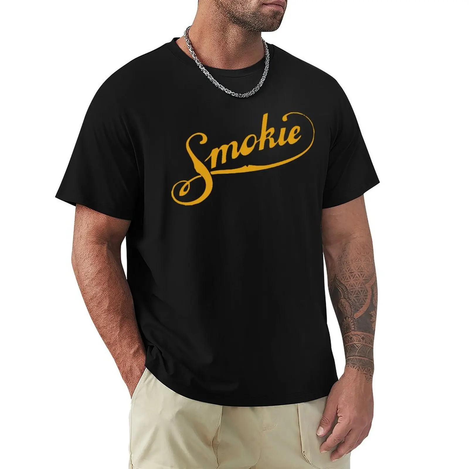 

Best seller smokie merchandise T-Shirt Short sleeve tee rapper graphic tees mens t shirt graphic