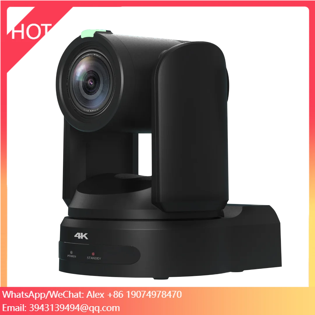 RTS 4k Live Streaming Ptz Broadcast Camera 12g Sdi Free- D 30x Optical Zoom Video Cameras
