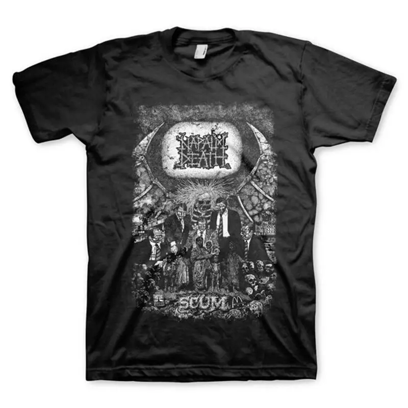 Napalm Death Scum T Shirt New Medium Only