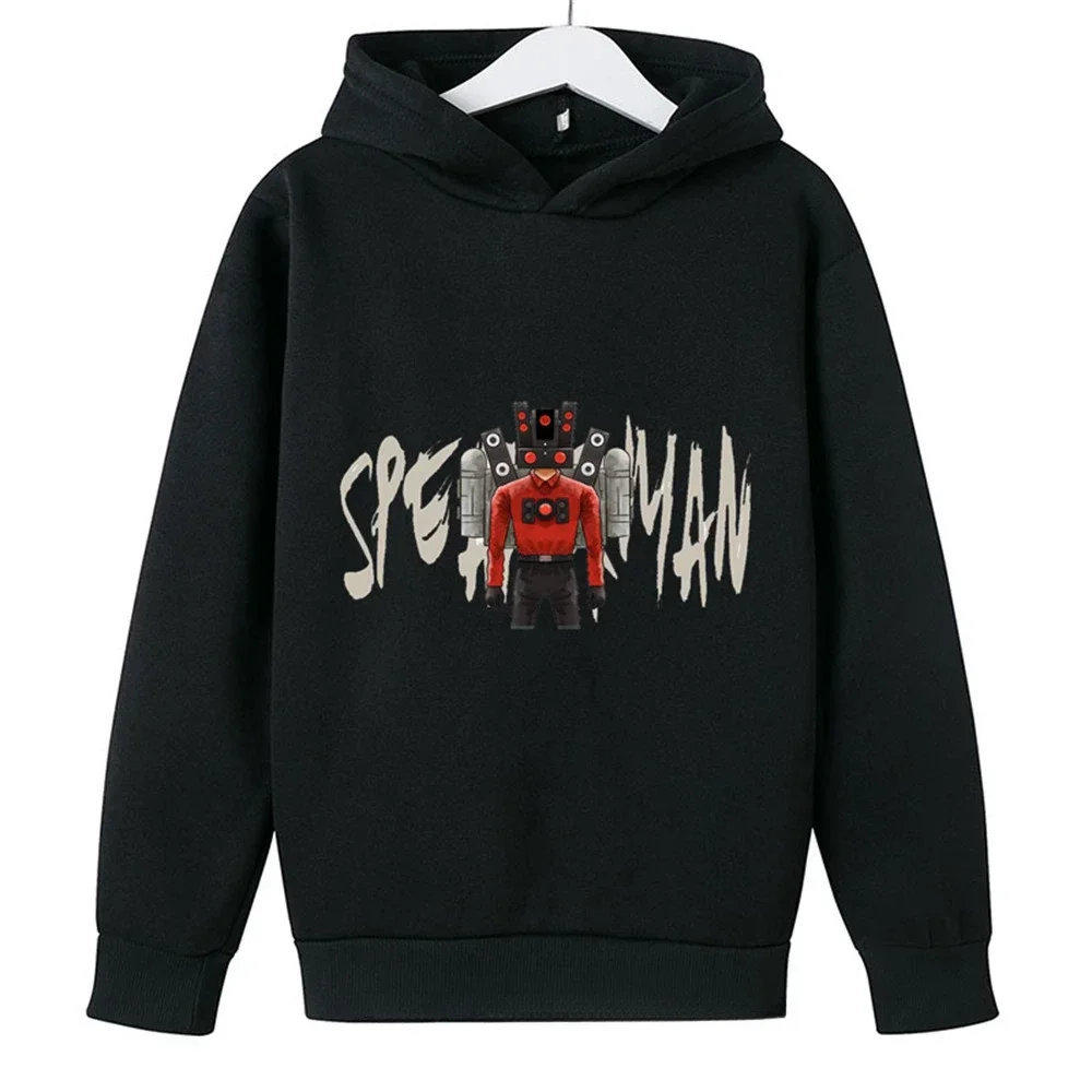 2024 Boys Girls Long Sleeve Hoodies Sweatshirts Print Streetwear Autumn Clothes New Kids Clothes Girls Hoodie  Baby Boy Clothes