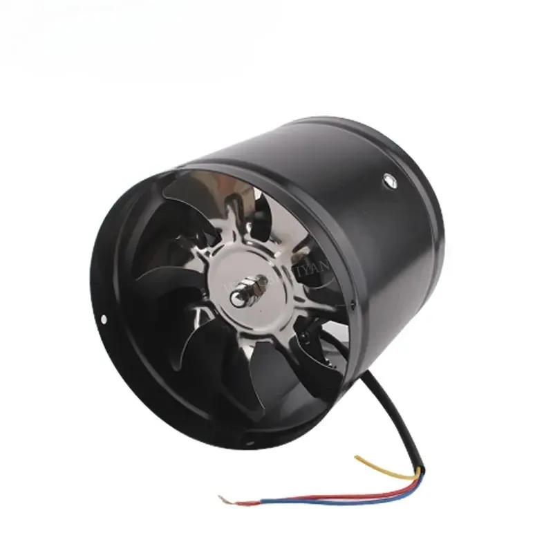 4 Inch Fan Air Ventilator for Home Kitchen Metal Pipe Ventilation Exhaust Fan Mini Extractor Bathroom Toilet Wall Fan Duct Fan