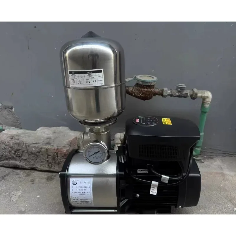 Stainless‑Steel Variable‑Frequency Booster Pump, Automatic Water Pressure Pump for Household & Commercial Use