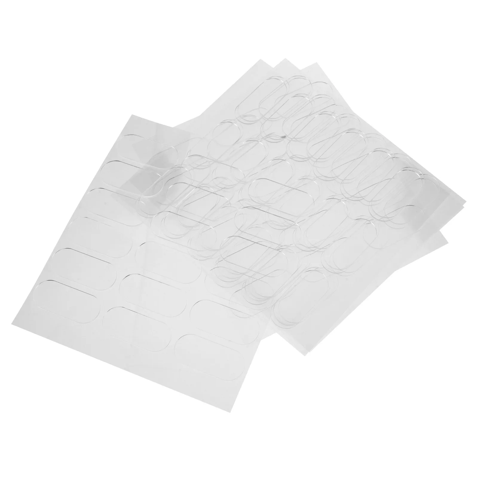 

6 Sheets Electric Vehicle Decoration Adhesive Tape Double Sided Traceless Stickers Accessories Headset Cat Ears