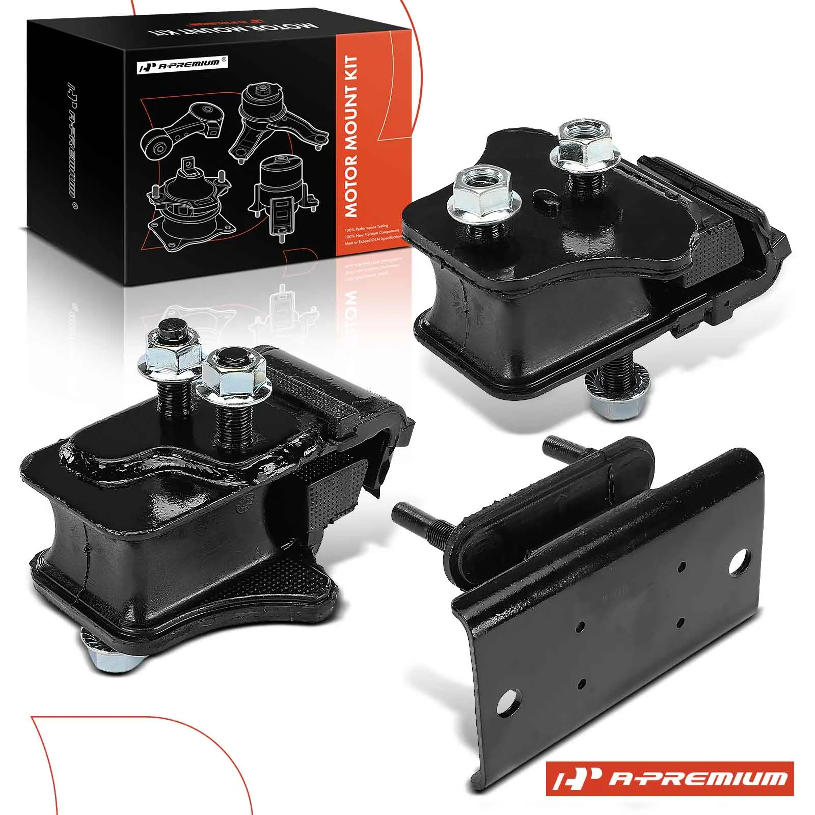 A-Premium 3pcs Engine Motor & Transmission Mount for Nissan Armada 2017-2022 Infiniti QX80 2016-2023
