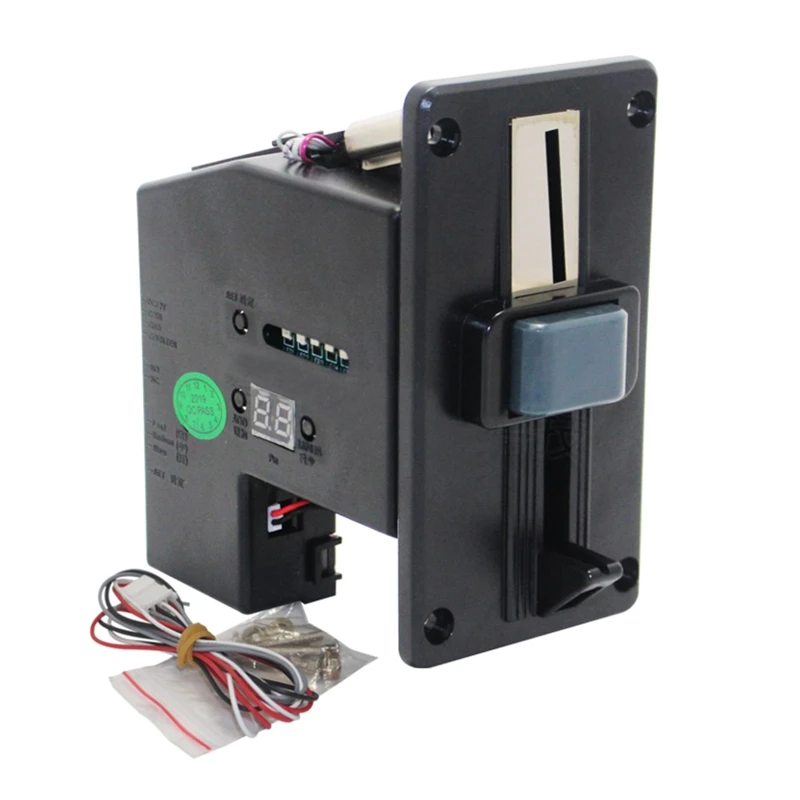 LED Multi Coin Acceptor Electronic Roll Down Coin Selector for Arcade Game Dropship