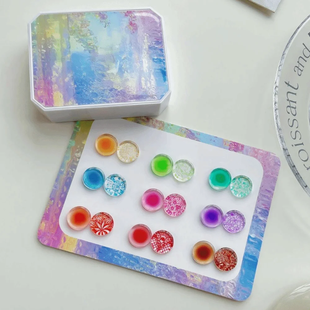 

Мини 4IN1 Pat Ombre Гель-лак для ногтей Французский маникюр для ногтей Твердый легкий градиент Живопись Гель-лак УФ-краска Художественный гель для девочек