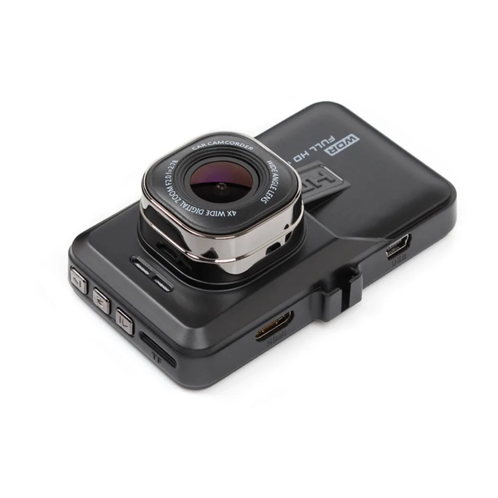 FH06H 3 Inch Screen Driving Recorder HD Night Vision 1080P Dual Mirror Car Driving DVR Parking Monitoring