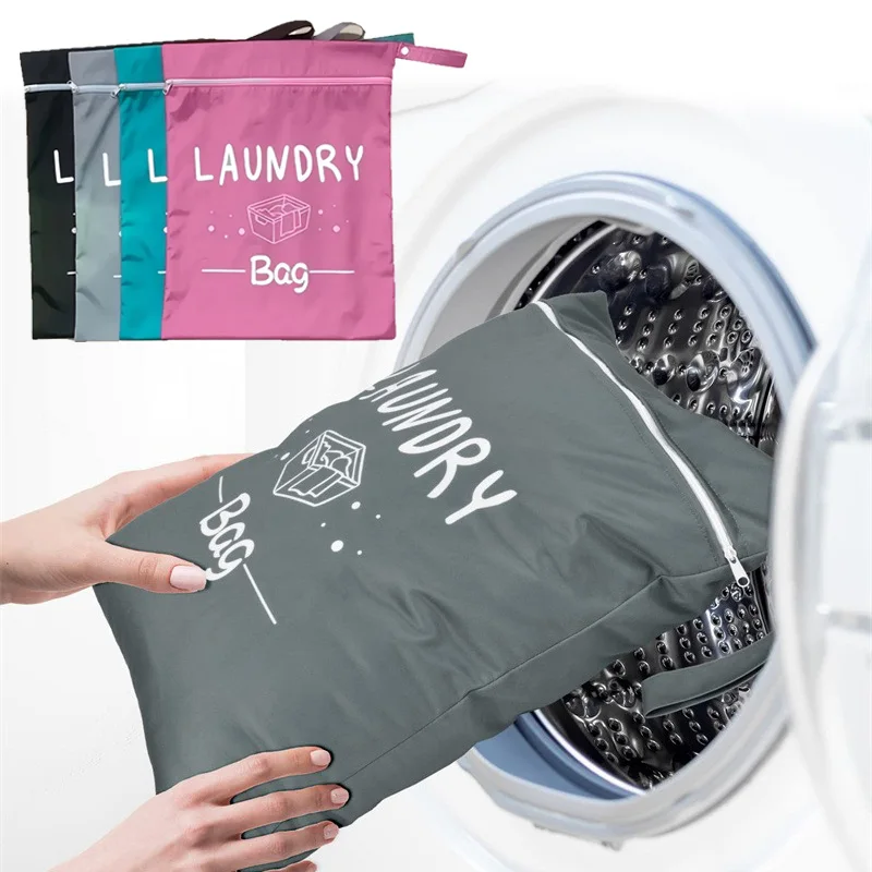 

Водонепроницаемая дорожная сумка для хранения одежды, большая вместительная портативная ручная сумка для стирки, сумка для стирки из ткани Оксфорд на молнии, сумка для стирки для упражнений