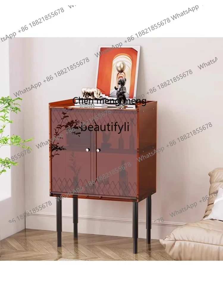 

Акриловый шкаф-буфет, современный минималистичный входной шкаф для гостиной, кухонный настенный шкаф для хранения, винный шкаф, мебель