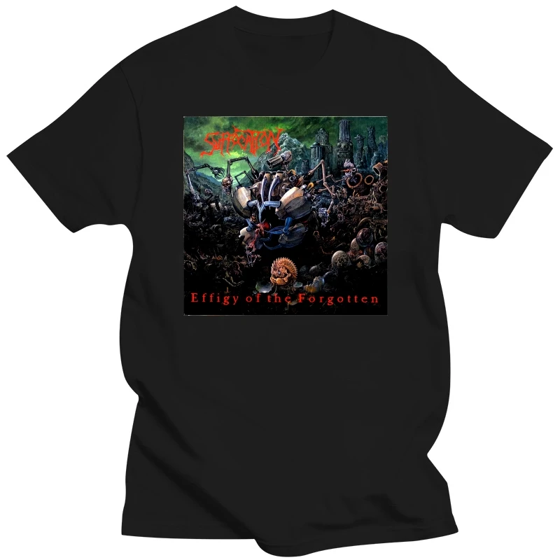 Suffocation Black T Shirt Effigy Of The Forgotten Tops Summer Cool Funny T Shirt 011939