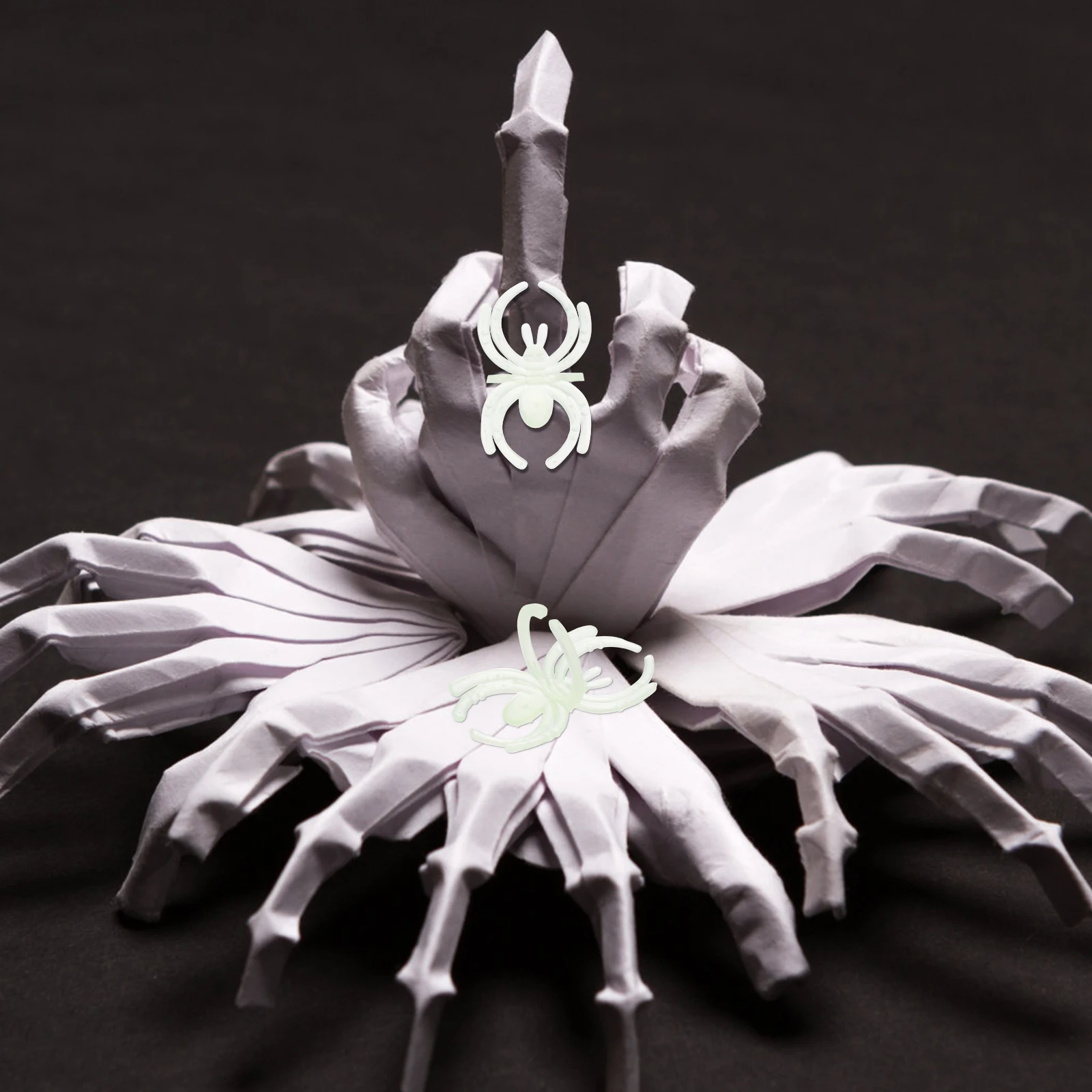 

144 Pcs Halloween Spider Ring Child Kids Toys Party Finger Halloweeen Decoration