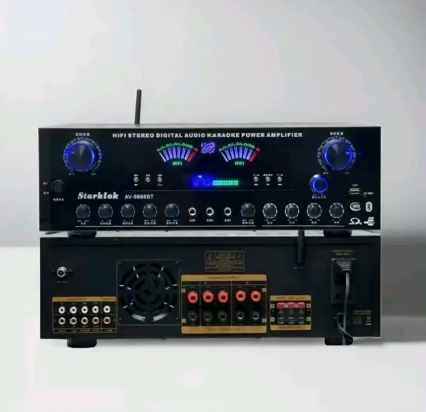 

High-power power amplifier board, stage speaker 2.0 power amplifier board 400W with Bluetooth 220V active power amplifier board