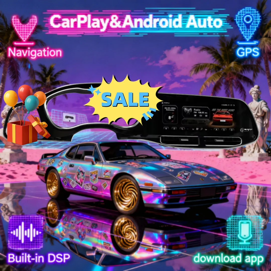 

12.3" Android 13 CarPlay Car Tape Radio For Dodge Challenger 2010-2024 Multiedia Head unit Player GPS Navigation Car Accessories