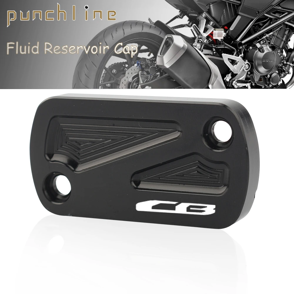 

Fit CB125R Rear Brake Fluid Reservoir Cap Cover For CB150R CB250F CB250R CB500F CB500X CB300F CB650R CB1000R CB400X 400X