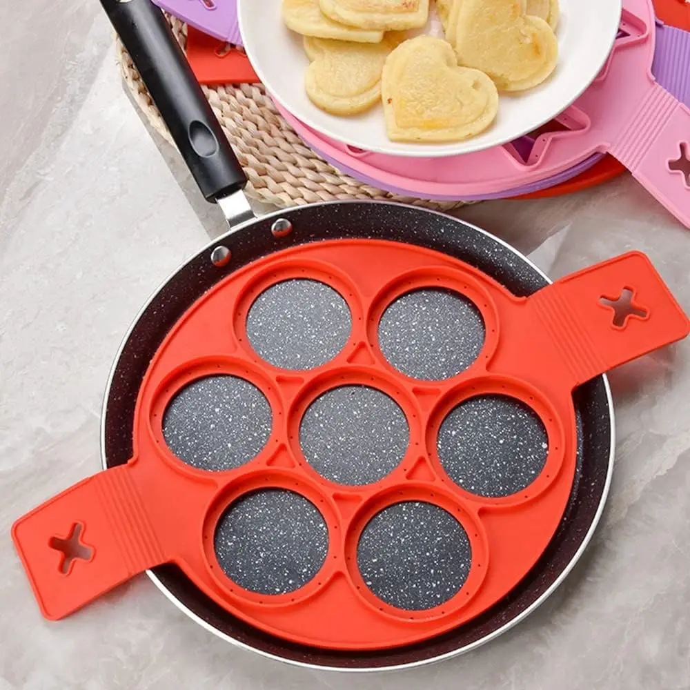1pc magical egg pancake maker kitchen baked omelette mold flip cooker egg ring mold mold