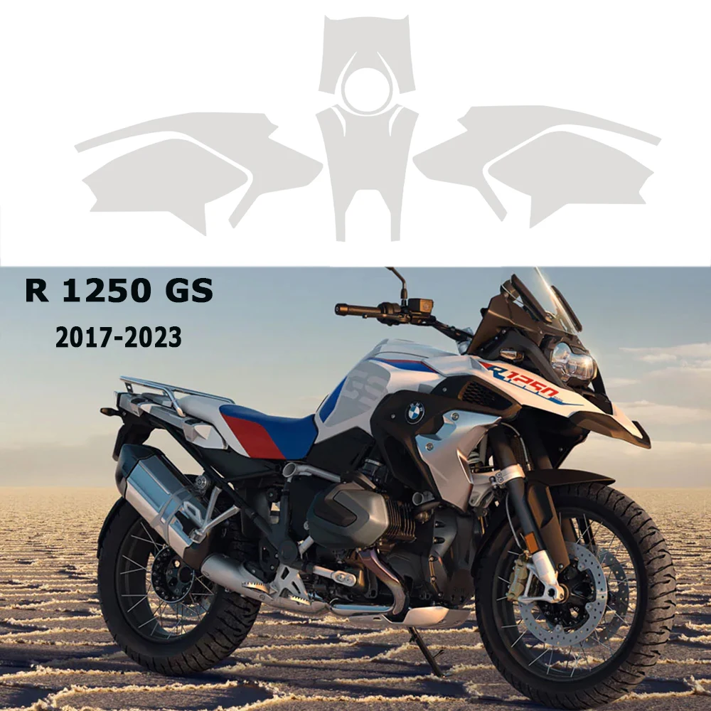 

R 1250 GS Set Body Protection Stickers TPU Invisible Car Covers For BMW R 1250GS GS1250 Motorcycle PPF Complete Protective Films