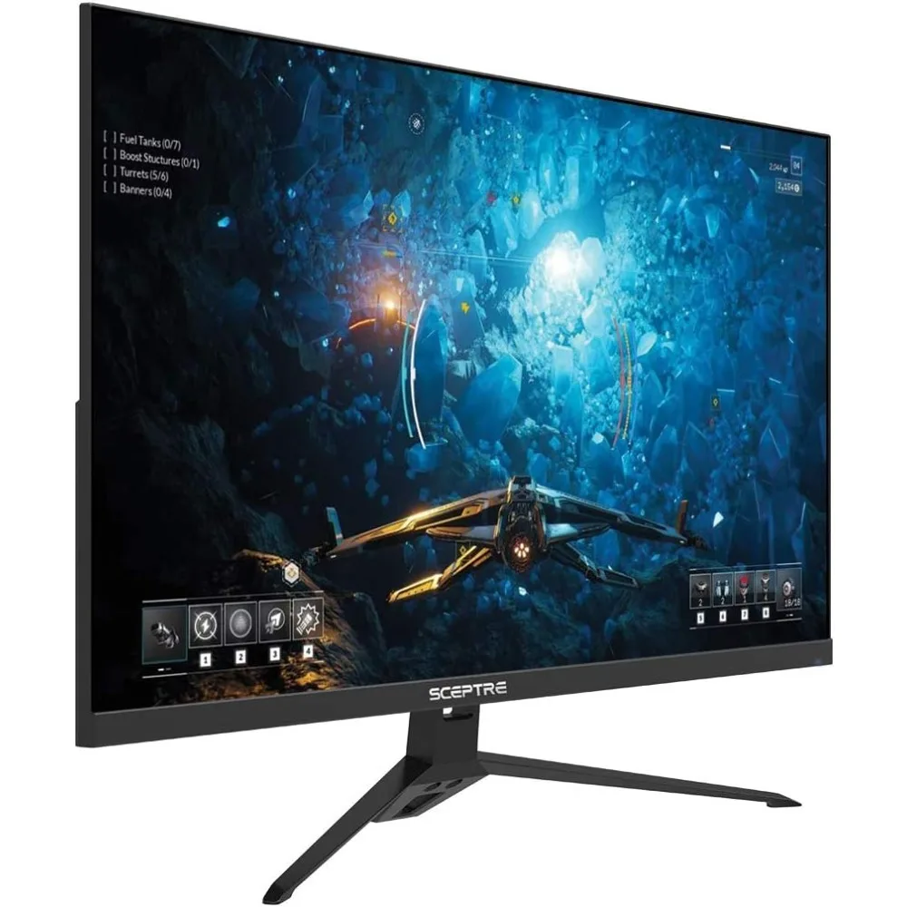 

Игровой светодиодный монитор FHD 1080p IPS с разрешением до 165 Гц, 144 Гц, 1 мс DisplayPort HDMI, FreeSync FPS RTS Встроенные колонки Gunmetal Black 2022