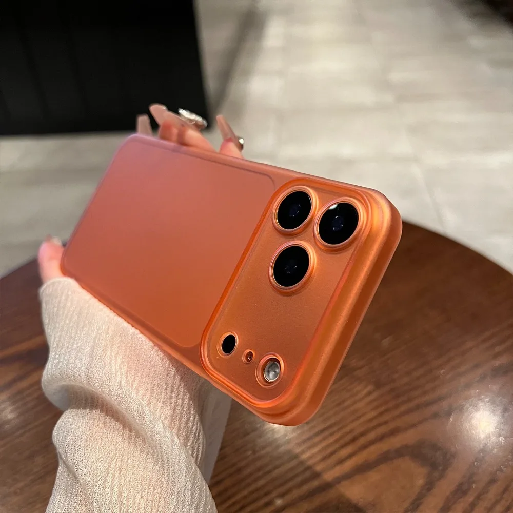 حافظة عصرية رفيعة للغاية غير لامعة لهاتف آيفون 15 16 17 برو ماكس اير 14 بلس 13 12 غطاء رقيق مقاوم للصدمات #2